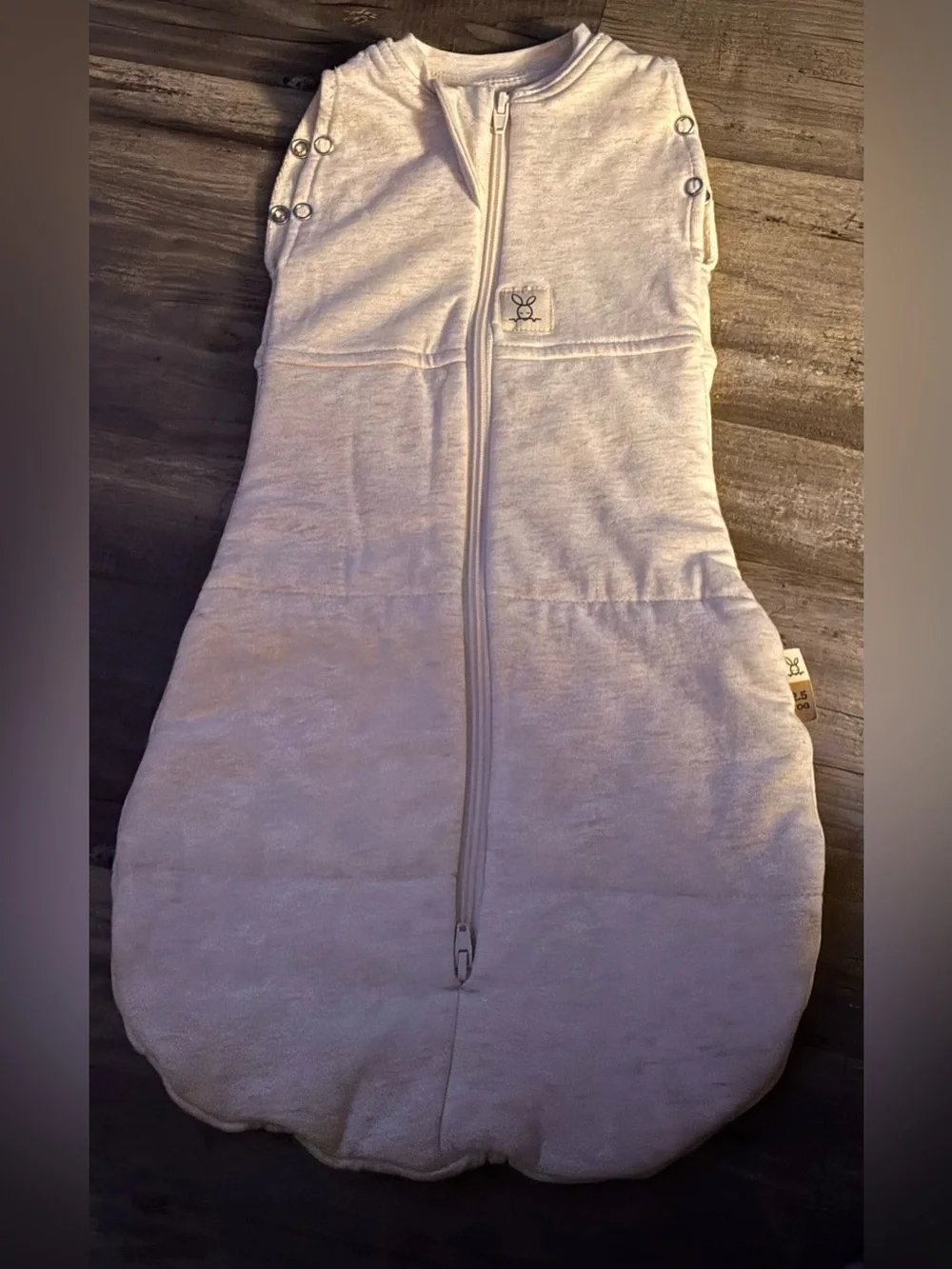 ErgoPouch NWOT 2.5 TOG Cocoon Swaddle Size 0000 Newborn 7-9 lbs color Oatmeal